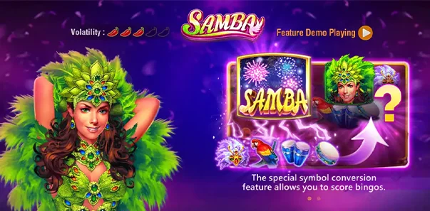 Les caractéristiques clés du Samba Slot